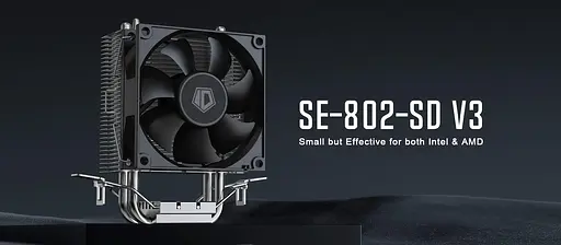Кулер для процесора ID-Cooling SE-802-SD V3 (SE-802-SD V3) - фото 11