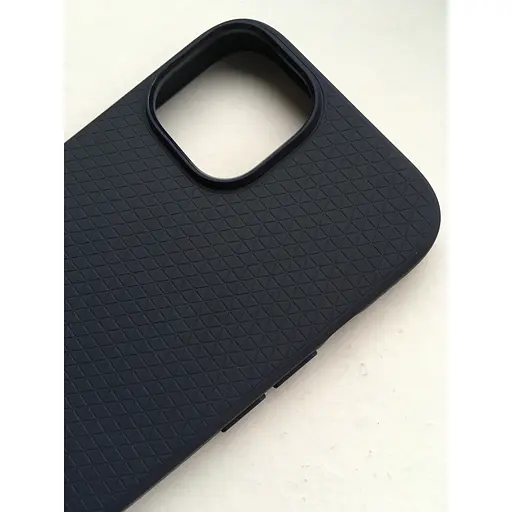 Чохол для iPhone 15 Spigen Liquid Air Navy Blue ACS06791 протиударний - фото 8