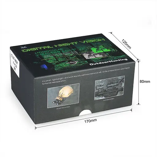 Монокуляр ночного видения PVS-14 с креплениями Mount + крепление Rhino рог + кронштейн FMA L4G24 - фото 9
