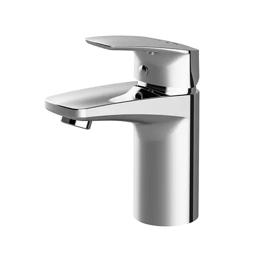 Смеситель для умывальника Am.Pm Gem с донным клапаном хром F9092100 Хром - фото 1