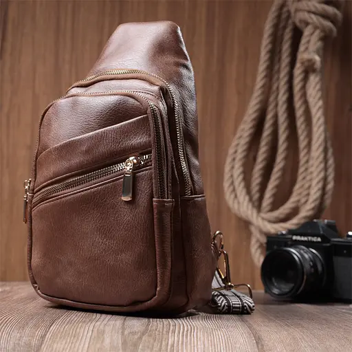 Женская сумка Vintage с одной лямкой через плечо из экокожи 17.5х29х8 см sum0026950 - фото 9