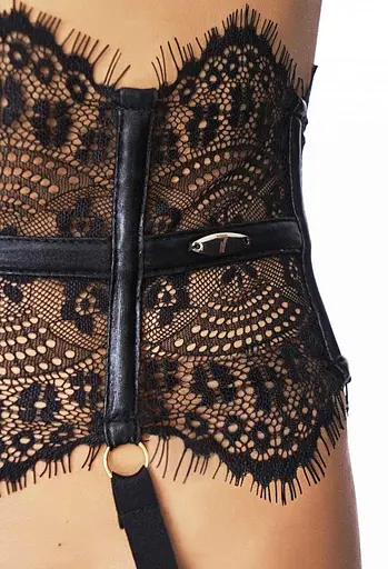 Пояс для панчох 7HEAVEN Campana S (чорний) - фото 6