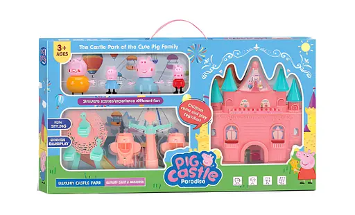 Игровой набор Свинка Пеппа замок принцессы с фигурками (618-3)
