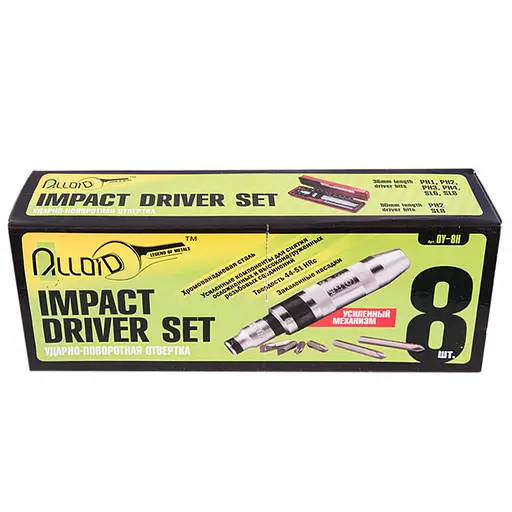 Набор викруток ударно-поворотних Alloid 8 шт. (ОУ-8Н/21998) - фото 6