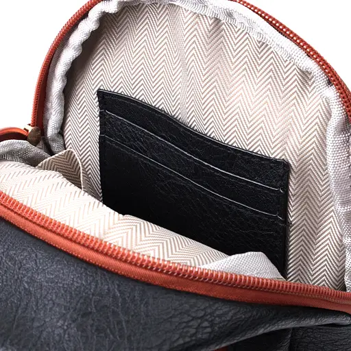 Женская сумка Vintage через плечо с отверстием для наушников из экокожи 17х27х6.5 см sum0026978 - фото 7