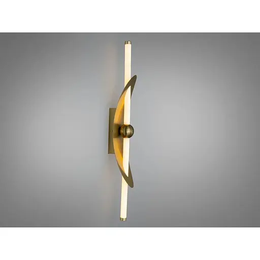 Дизайнерське світлодіодне бра Romin у вітальню колір золото 5W - фото 1