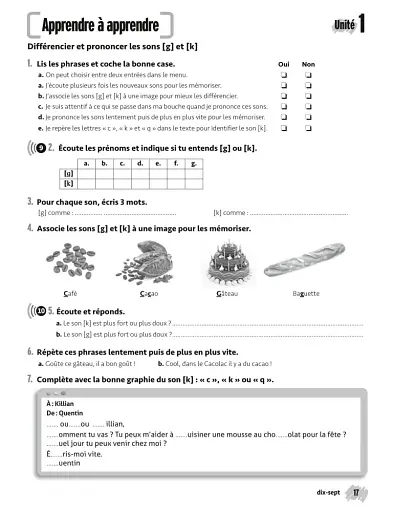 Merci! 3. A2. Cahier d`exercices - фото 9