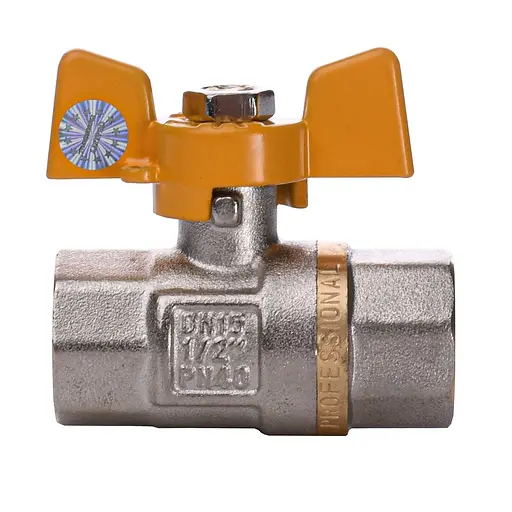 Кран кульовий прямий Q Professional 1/2″ ВВ ЖБ PN40 QP151 - фото 2