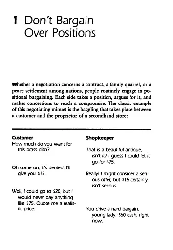 Getting to Yes: Negotiating an agreement without giving in - фото 4
