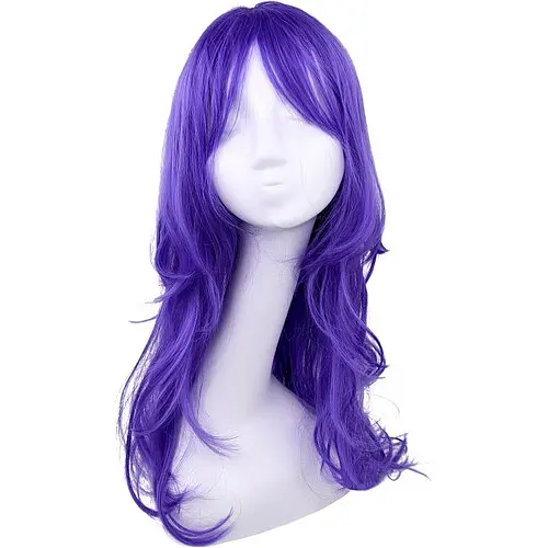 Перука фіолетова матова - фото 1