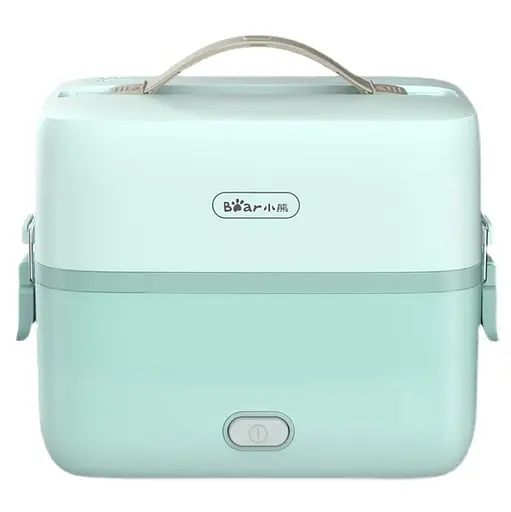 Ланч-бокс з підігрівом Xiaomi Bear Electric Lunch Box 1.2 л (DFH-B12E1) Green - фото 2