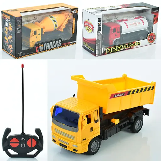 Будтехніка на радіокеруванні, 20 см, 1:24, рухливі деталі, 27.5x14.5x10 см (В асортименті) - фото 2