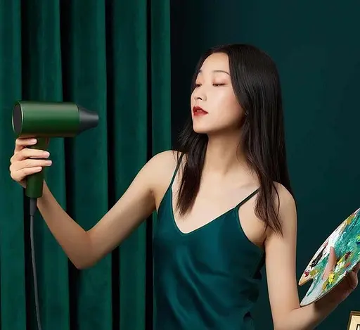 Фен Xiaomi ShowSee Electric Hair Dryer A5-G Green (зелений) - фото 4