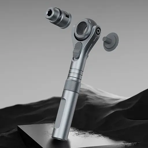 Поворотна викрутка з реверсом та набором біт Xiaomi Duka ATuMan Ratchet Screwdriver RS2 (40в1) - фото 6