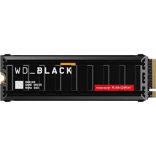 Накопитель SSD Western Digital m.2 NVMe 1TB WD Black SN8100 PCIe 5.0x4 (WDS100T1XHM-00CMT0) - фото 1