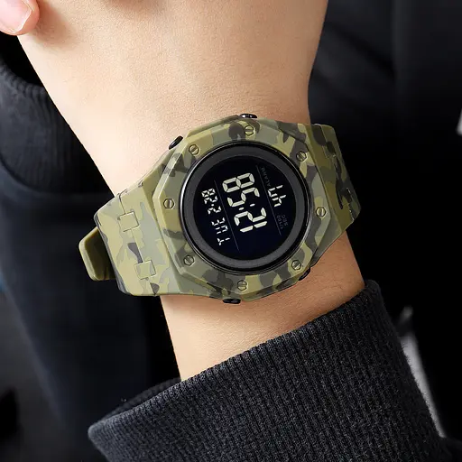 Наручные часы мужские 2048CMGN Army Green Camo Skmei acs0030357 - фото 3