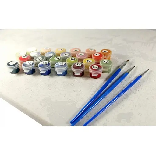 Картина за номерами. Букети "Яблучний присмак" 40 * 40см КНО3026 - фото 2