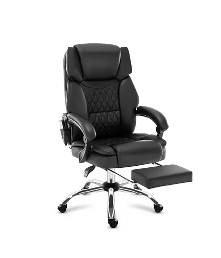 Крісло офісне Markadler Boss 6.0 Black з масажем - фото 2