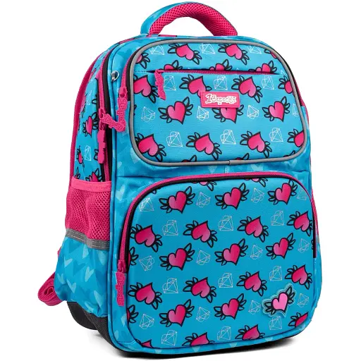 Рюкзак шкільний напівкаркасний 1 Вересня S-105 Heart