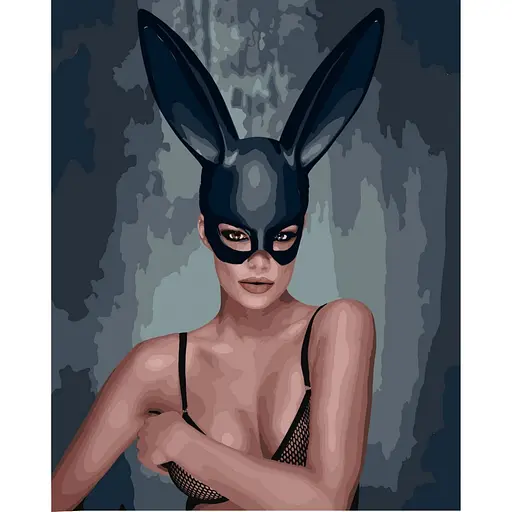 Картина за номерами "Спокуслива незнайомка" KHO4900 40х50 см Ideyka