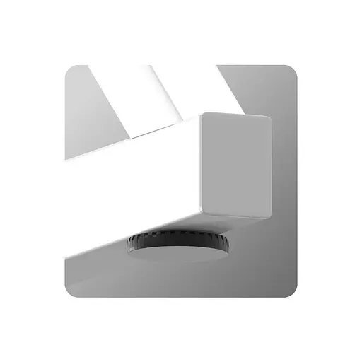 Компьютерный стол HUZARO Hero 1.7 RGB White - фото 4