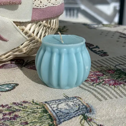 Пасхальная свеча голубая фигурная MIS LT - фото 1