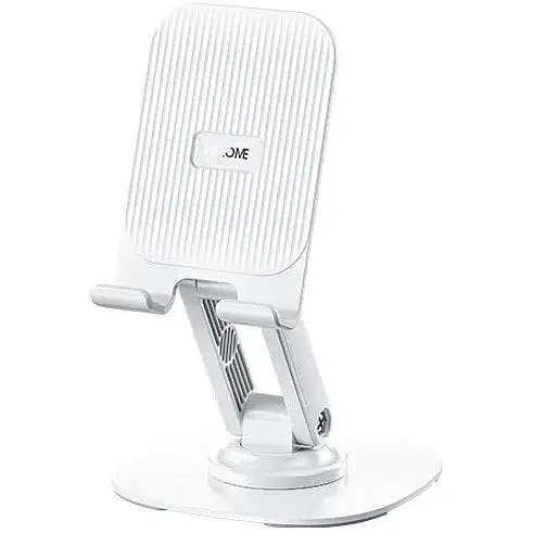 Кріплення для телефонів WK WA-S103 Rotating Folding Desktop Holder білий - фото 1