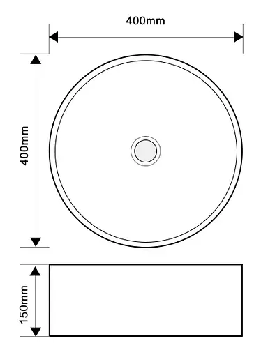 Умивальник накладний Mixxus Premium Topper-0103 400x400x150 мм MP6529, Білий - фото 4