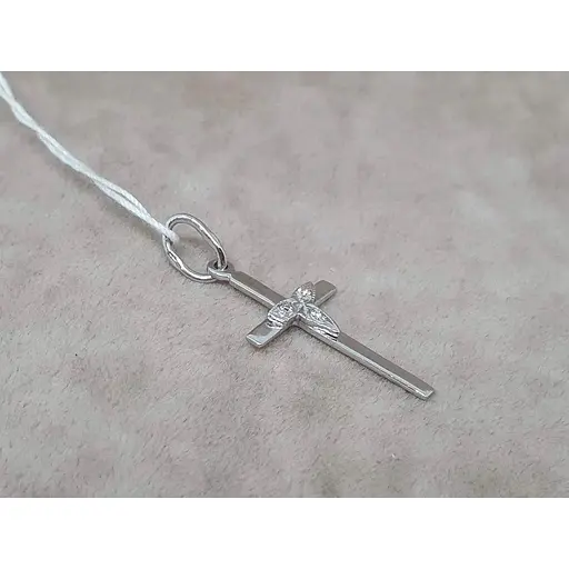 Золотий хрестик Гаразд з діамантами. 304053Б - фото 2