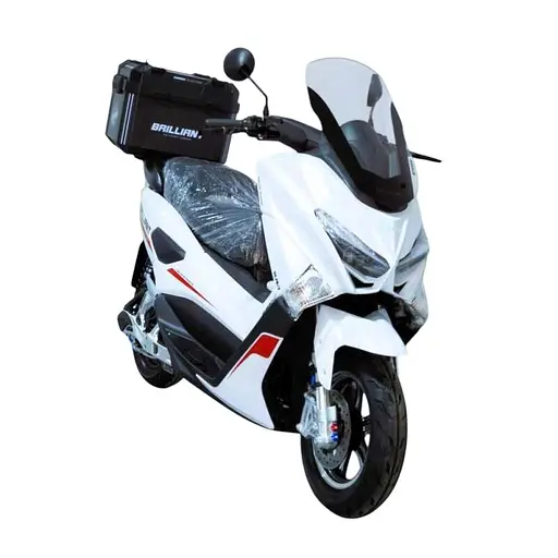 Електроскутер Двомісний Corso Brilliant (2000W, 72V/32Ah) Білий