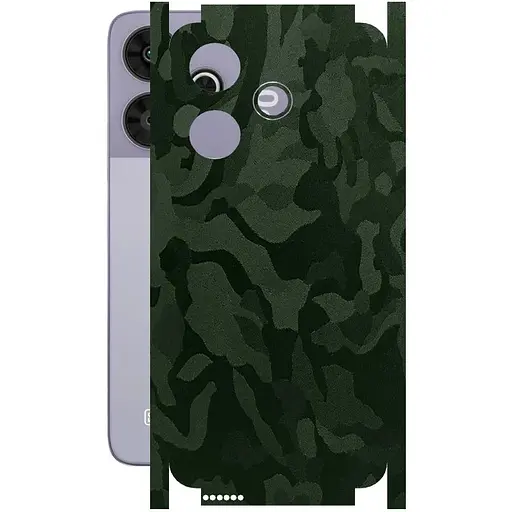 Захисна плівка StatusSKIN для Xiaomi Poco M6 Plus Корпус Вініл Камуфляж зелений