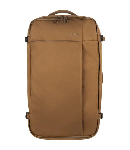 Tucano Сумка дорожная на 2-х колесах, Tugo M Trolley, 45л, полиэстер, коричневая - фото 2