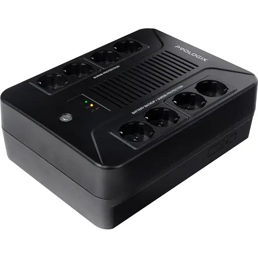 Пристрій безперебійного живлення Prologix 650VA 360W (PLP650VA8LED) - фото 2
