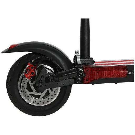 Электросамокат KugooKirin M4 (500W, 48V,11Ah) Черно-Красный - фото 2