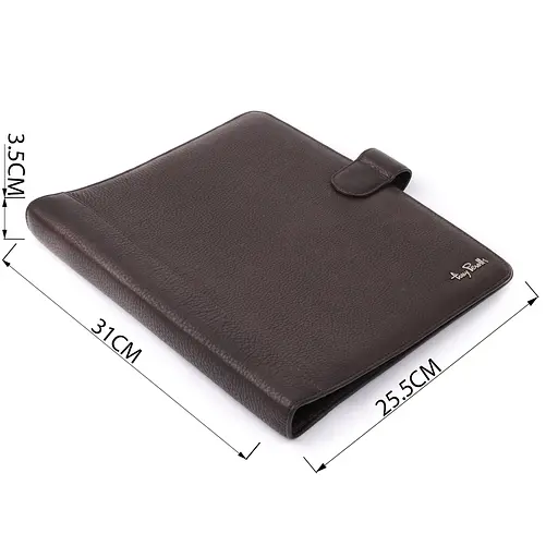 Органайзер из зернистой натуральной кожи Tony Perotti 25.5х31х3.5 см sum0027459 - фото 3