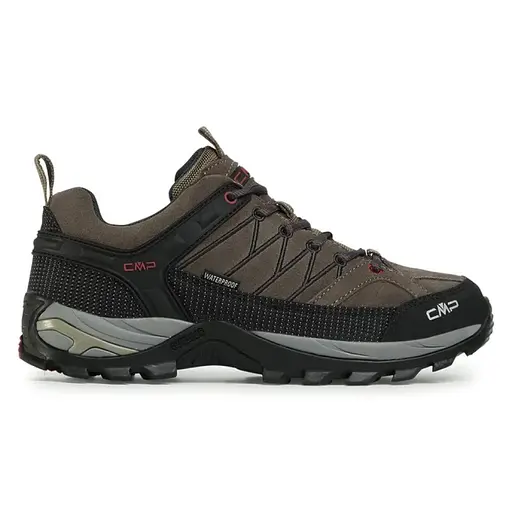 Кроссовки CMP Men's Rigel Waterproof Shoes with Suede Upper 40 Brown (1097-3Q13247-02PD 40) - фото 2