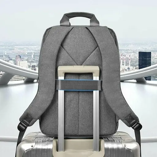 Рюкзак для ноутбука Wiwu Minimalist Backpack 15.6 Grey - фото 5