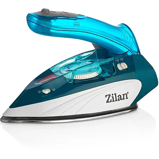 Паровой компактный утюг Zilan ZLN4223, 900-1100 Вт, синий - фото 1