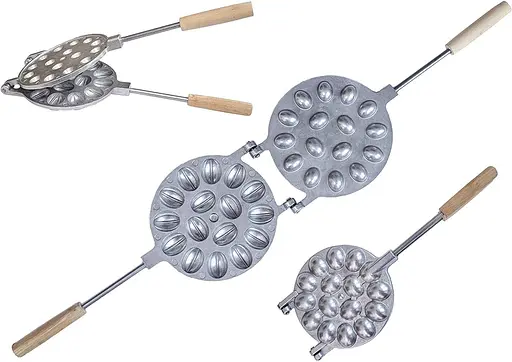 Горішниця форма для випічки горішків на 16 половинок горіхів, ХЕАЗ 81836 - фото 4