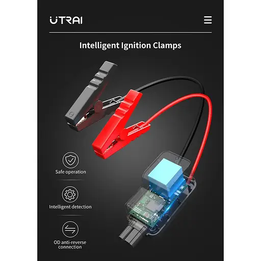 Пуско зарядний пристрій UTRAI Jstar Air Jump Starter бустер авто 1000A 12V - фото 4