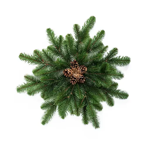 Литий декоративний штучний свічник Lugi SOK-O-1 Делюкс Преміум на 1 свічку зелений