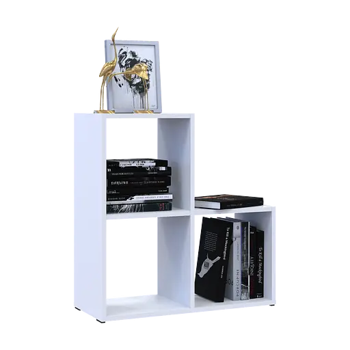 Стеллаж Doros Степь 2х2 Белый открытый 69х28.8х71.4 (41516156) - фото 6