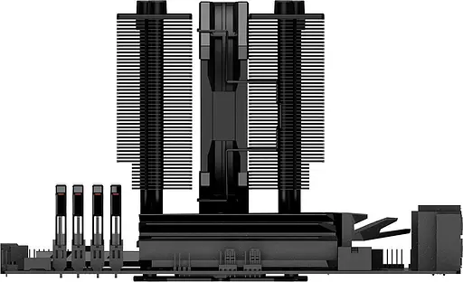 Кулер для процессора ID-Cooling SE-207-XT Slim Black (SE-207-XT SLIM) - фото 8