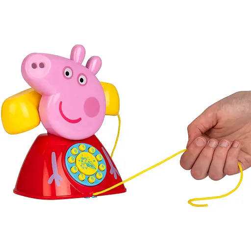 Іграшка-каталка на мотузочці Peppa Pig Телефон Пеппи (1684687) - фото 3