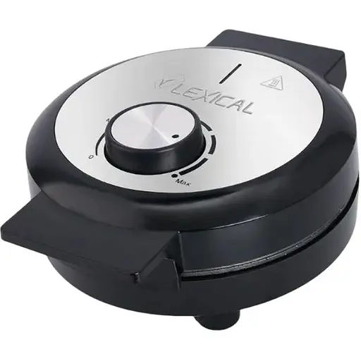 Электрическая вафельница Lexical LWM-2404 с терморегулятором и антипригарным покрытием 1000Вт - фото 1