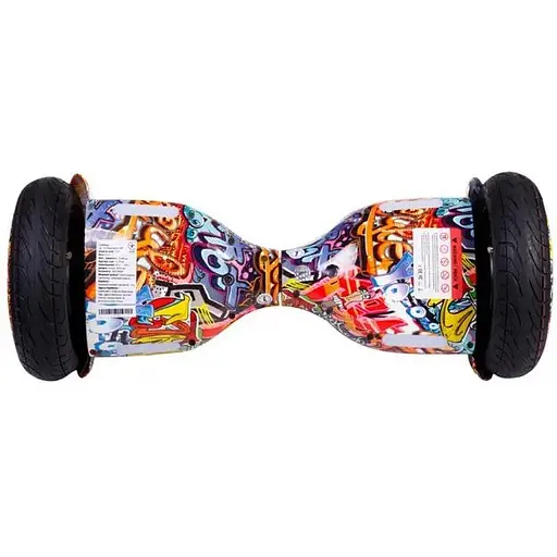 Гіроскутер smart balance 10.5 жовтогарячий хіп-хоп - фото 3