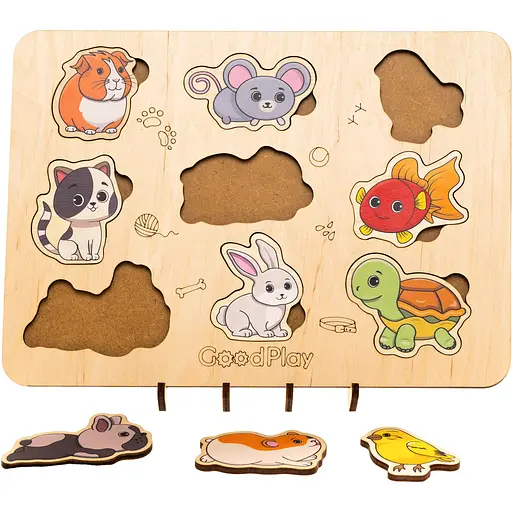 Пазл-сортер GoodPlay Домашні тварини (PS-4-017) - фото 3