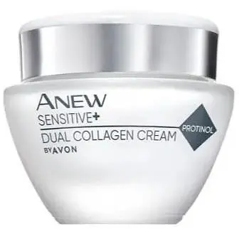 Крем для обличчя Avon Anew Сенситів+Відновлення колагену 50 мл - фото 1