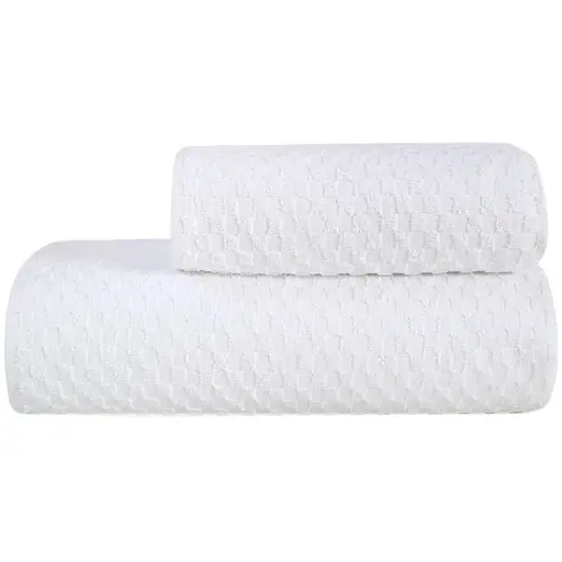 Полотенце Lotus Home Larna белое 50х90 см (svt-2000022346122) - фото 4