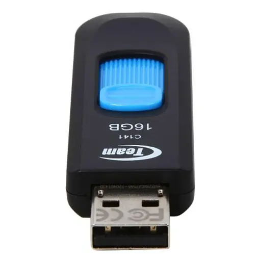 USB флеш накопитель Team 16 ГБ C141 Blue USB 2.0 (TC14116GL01) - фото 4